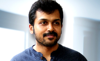 Karthi loses it for the first time for Mani Ratnam