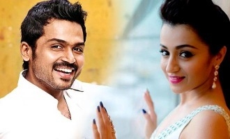 Karthi and Trisha for the first time!