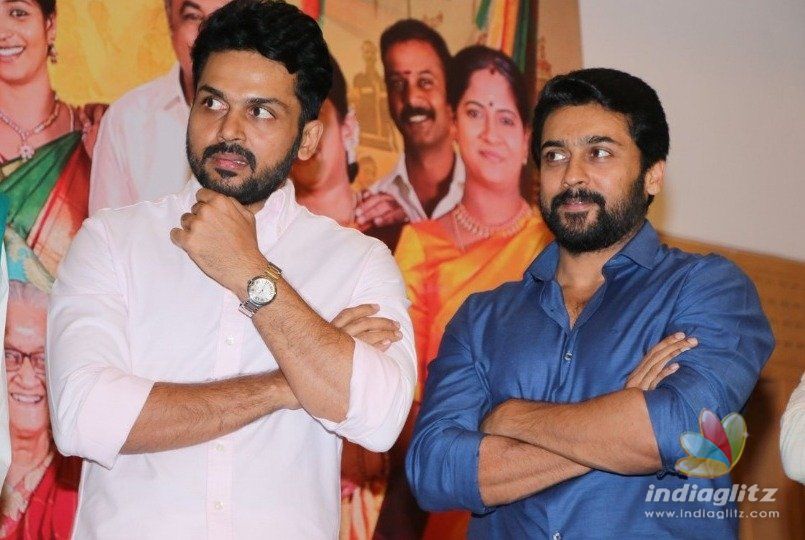 Suriya and Karthi donate to rain ravaged Kerala