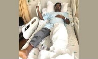Actor Karunakaran surgery in leg ALS