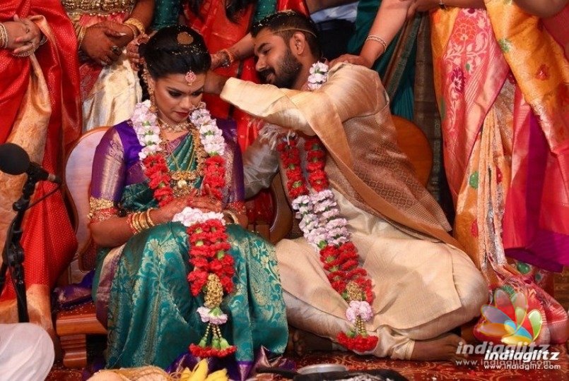 Keerthana weds Akshay her beau of 8 years 