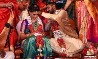 Keerthana weds Akshay her beau of 8 years