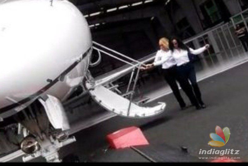 Things get serious: Pilots perform Kiki challenge alongside moving plane