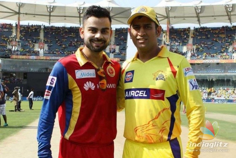 CSK Vs RCB Former and incumbent India captains to slug it out at Bangalore