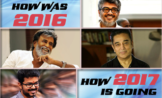 How was 2016 and how 2017 is going to be for our Kollywood Heroes