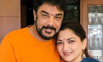Kushboo and Sundar are all love as they celebrate proposal day - See pictures