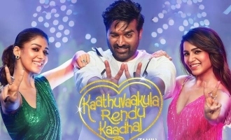 Vignesh Shivan's 'Kaathuvaakula Rendu Kaadhal' trailer ensures a refreshing fun rom-com!