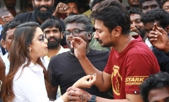 Udhayanidhi shares BTS pictures from the sets and drops a major update on 'Maamannan'!