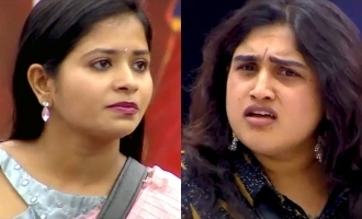 Big fight in Bigg Boss 3, as Madhumitha tells Vanitha to shutup!