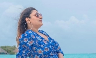 Actress Malavika latest maldives photoshoot 