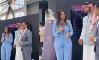 Saudi Arabia's Male Robot Under Fire for Inappropriate Gesture Towards Female Reporter