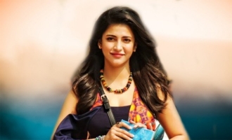Shruti Haasan becomes the top most among South Indian actresses