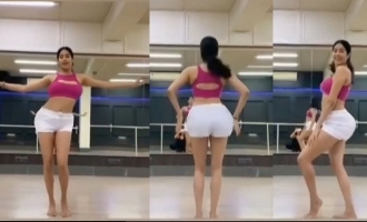 Sridevi's daughter Janhvi Kapoor's cute belly dance goes viral