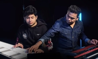 Rare Video! A.R. Rahman and A.R.Ameen creating music together