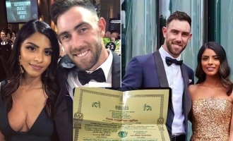 RCB star Glenn Maxwell responds after his marriage invitation was leaked online!