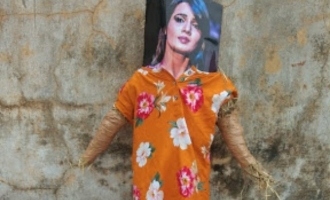 Meera Mitun's effigy burnt