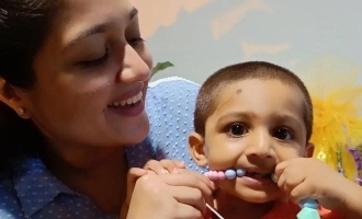 Meghana Raj reveals a cute video of her son Raayan Raj Sarja saying 'Appa'! - Viral clip