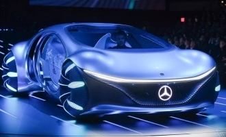 OUT OF THE WORLD! New 'Avatar' inspired Mercedez Benz car unveiled