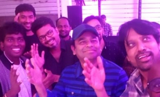 Thalapathy Vijay hosts success party for 'Mersal'
