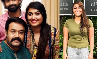 Stunning physical transformation of Mohanlal's daughter - photos turn viral!