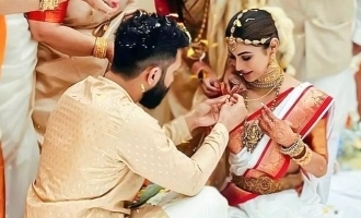 'Nagini' heroine Mouni Roy gets hitched the South Indian way - Pictures flood the internet