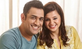 M.S. Dhoni shares cute troll video of wife Sakshi