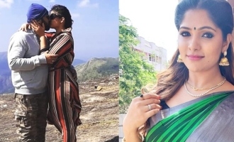 Vishal heroine's romantic liplock photo turns viral!