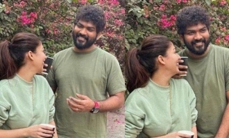 Vignesh Shivan surprises Nayanthara with a special gift! - Adorable video