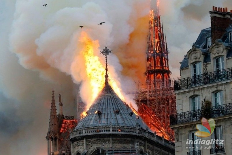 Massive fire destroys twelfth century Notre Dame Cathedral in Paris