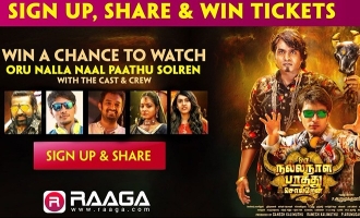 Here is a Chance to Watch 'Oru Nalla Naal Paathu Solren'