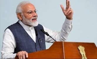 Their heart beats for terrorists: PM Modi on people opposing Article 370