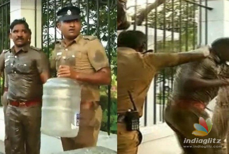 Self-immolation bid by 2 Theni cops thwarted at DGP’s office