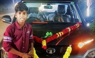 'Master' actor and singer Poovaiyar buys a new car - Netizens shower congrats messages