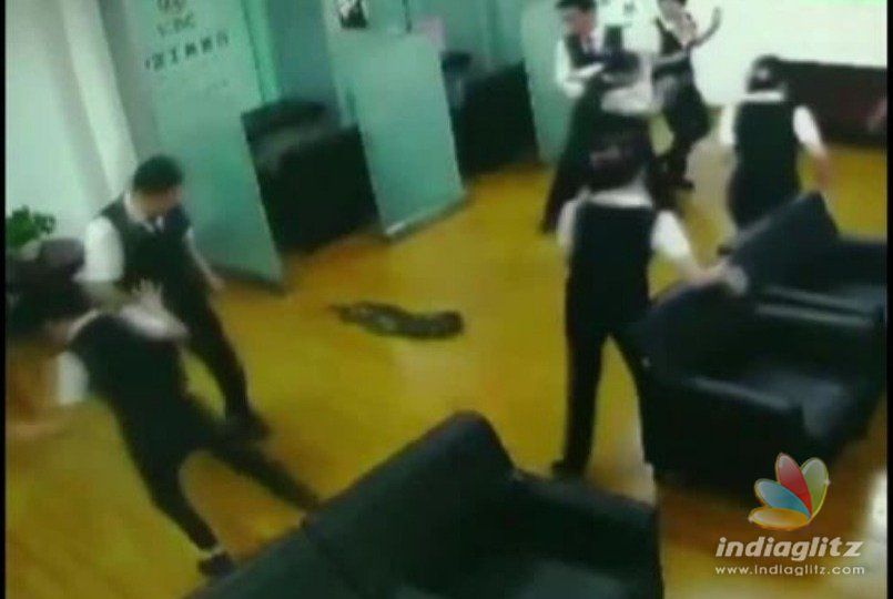 How a python joined a banks staff meeting