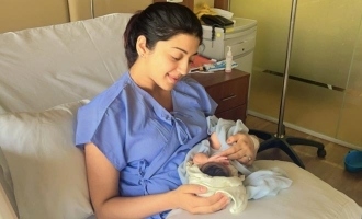 Actress Pranitha Subash first child delivery video Pranitha pregnancy photos