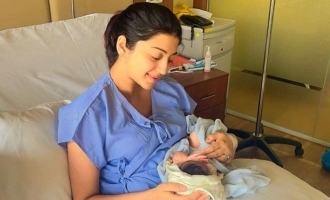 Actress Pranitha Subhash shares first picture of her newborn baby; Reveals name