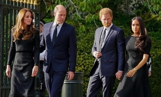 Meghan Markle and Prince Harry Stand by Prince William and Kate Middleton Amid Health Concerns