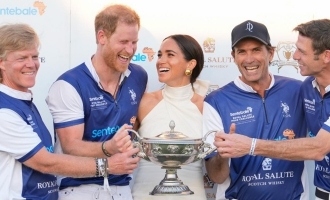Meghan Markle Prince Harry photoshoot at polo event