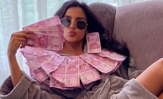 Priya Anand's hot photos with money garland go viral