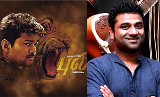 Vijay is happy after hearing the first song in 'Puli' Movie : Devi Sri Prasad