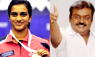 Sindhu's connection with Namma Chennai and Captain Vijayakanth