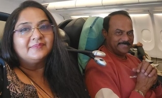 Veteran actress Radha shares romantic pics with husband for the first time