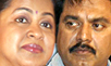 Sarath-Radhika in tears: Stars support