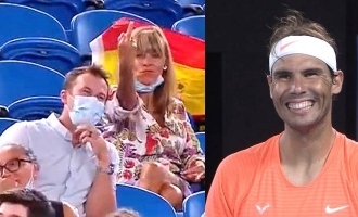 Drunk woman shows middle finger to Rafael Nadal at Australian Open; His reaction goes viral