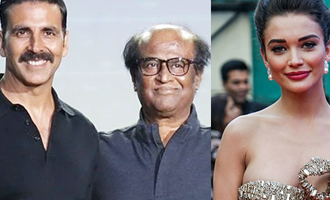 One each with Rajinikanth and Akshay for Amy Jackson