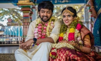 Popular actor Raju Jeyamohan marries his long time lover