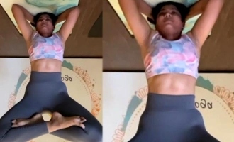 Ramya Pandiyan flexes her Yoga skills: Video stuns the internet