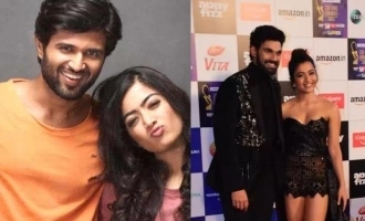Is Rashmika Mandanna living with one hero and dating another hero?