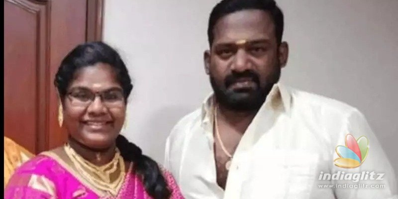 Bigil actress blazing dance moves with her dad for Vaathi Coming