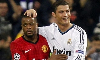 Ronaldo's WhatsApp chat with ex-teammate Evra ahead of Manchester United return surfaces online